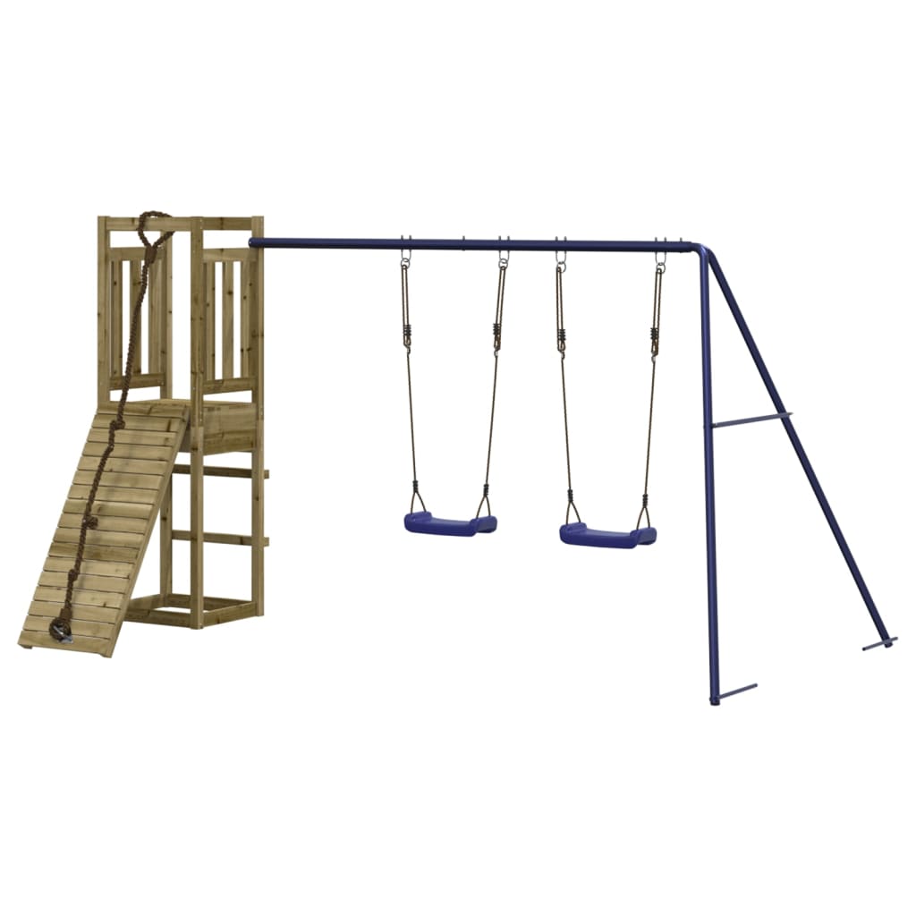 Set da Gioco da Esterno in Legno di Pino Impregnato | homemem39