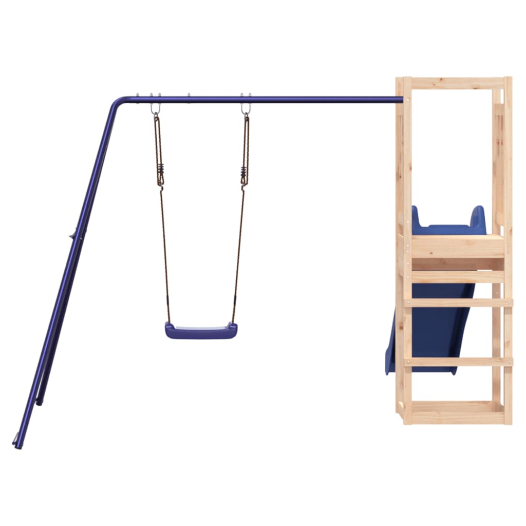 Set da Gioco da Esterno in Legno Massello di Pino - homemem39