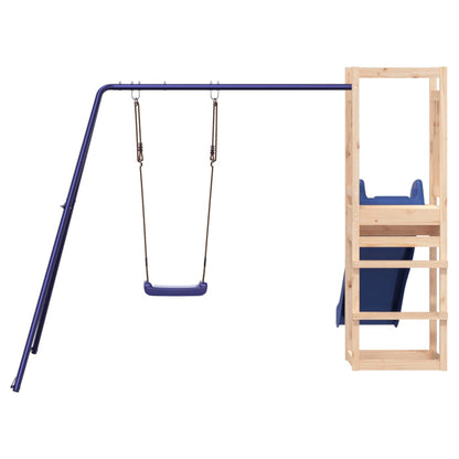Set da Gioco da Esterno in Legno Massello di Pino - homemem39