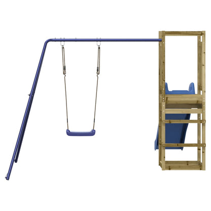 Set da Gioco da Esterno in Legno di Pino Impregnato - homemem39