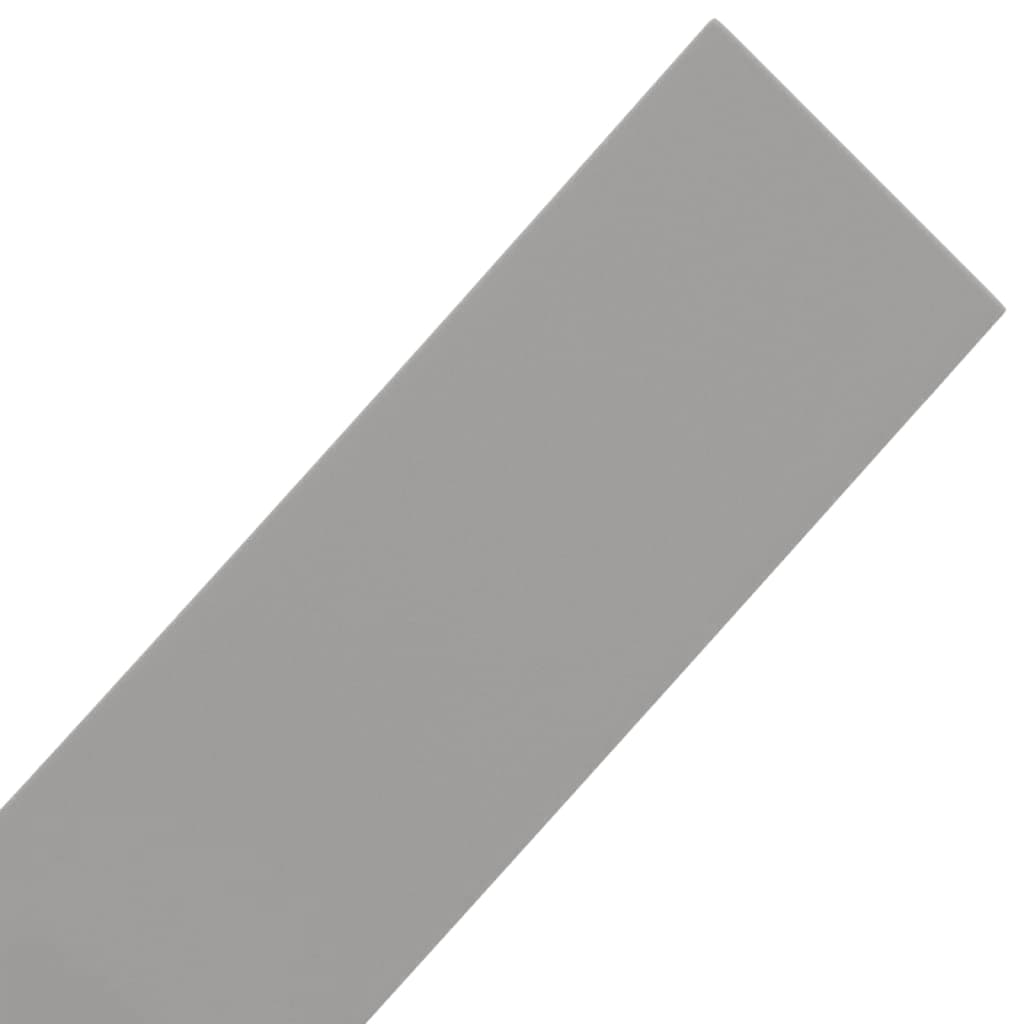 Bordature da Giardino 5 pz Grigie 10 m 10 cm in Polietilene | homemem39