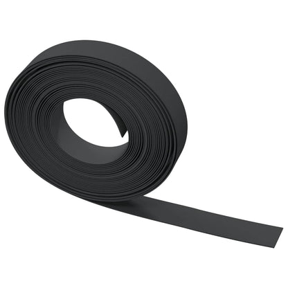 Bordature da Giardino 3 pz Nere 10 m 10 cm in Polietilene | homemem39