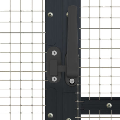 Voliera Antracite 1,79x2x1,85 m in Alluminio | homemem39