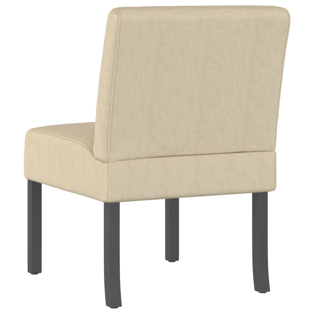 Sedia Pantofola in Tessuto Crema - homemem39