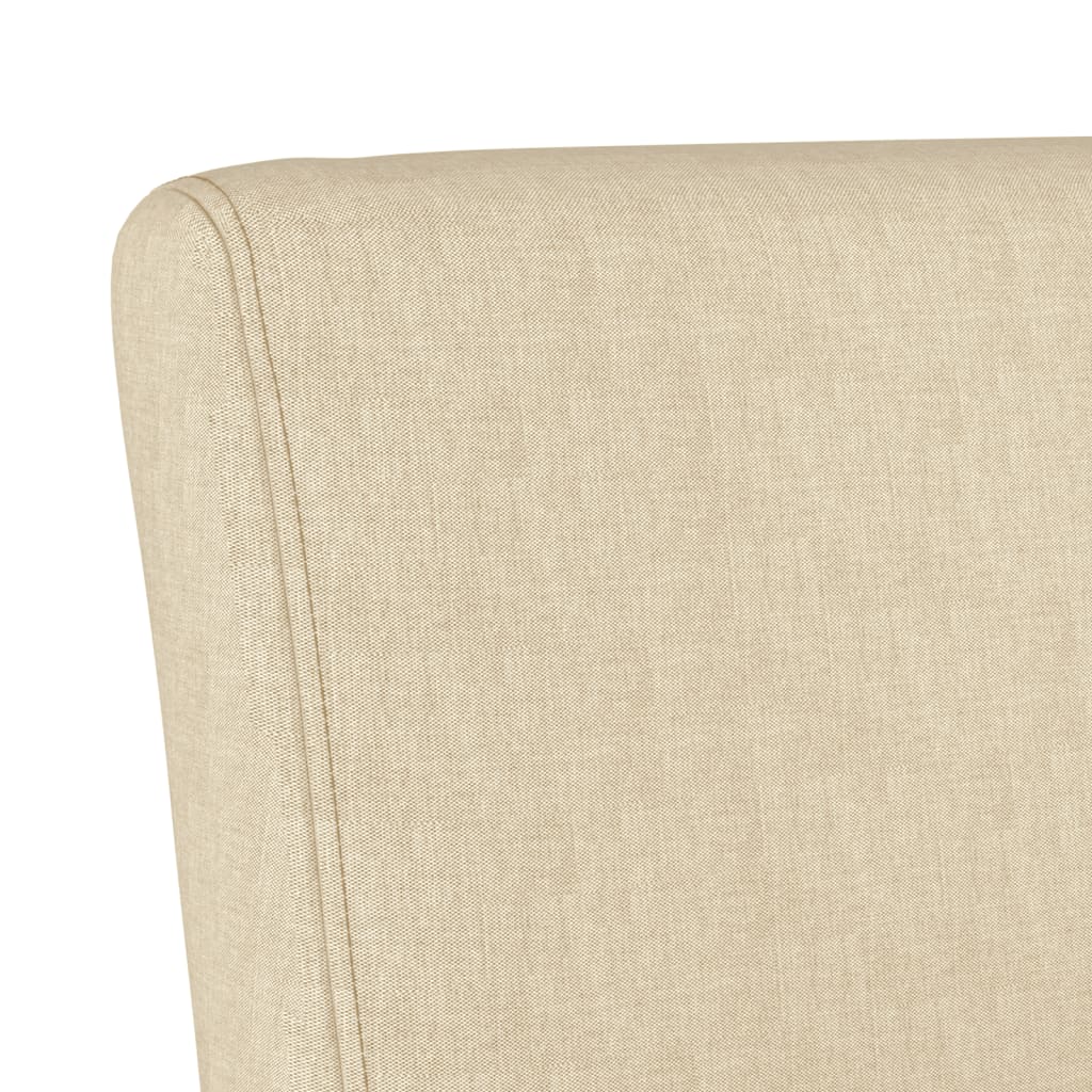 Sedia Pantofola in Tessuto Crema - homemem39