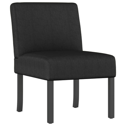 Sedia Pantofola in Tessuto Nero