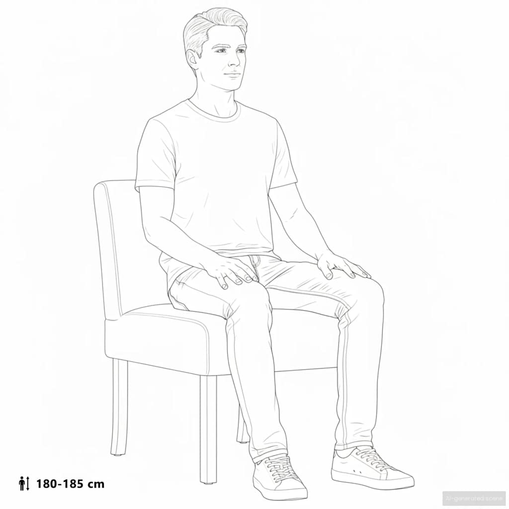 Sedia Pantofola Giallo Chiaro in Tessuto | homemem39