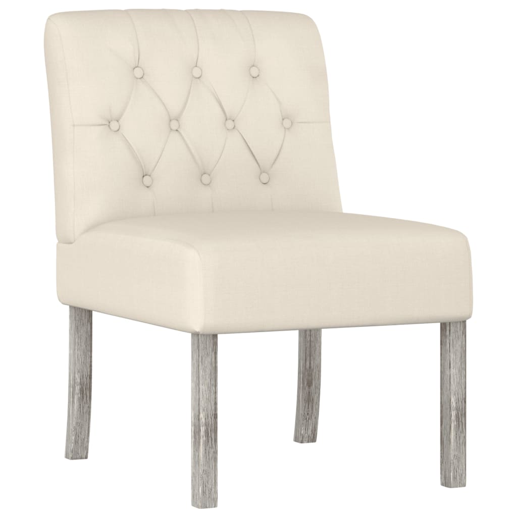 Sedia Pantofola in Lino Design Bottoni - homemem39