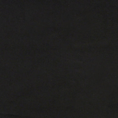 Sedia con Schienale Alto Design con Bottoni in Velluto Nero - homemem39