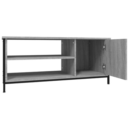 Mobile Porta TV Grigio Sonoma 100x40x45 cm in Legno Multistrato