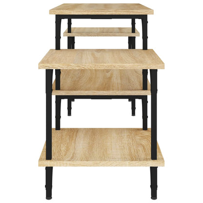 Mobile Porta TV Rovere Sonoma 117x35x52 cm in Legno Multistrato