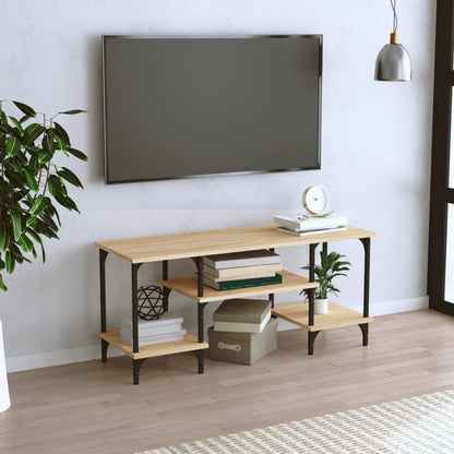 Mobile Porta TV Rovere Sonoma 102x35x45,5 cm Legno Multistrato
