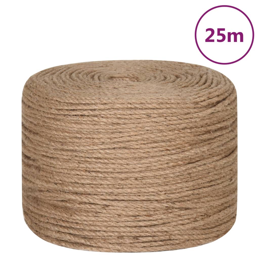 Corda in Juta Lunga 25 m Spessa 8 mm | homemem39