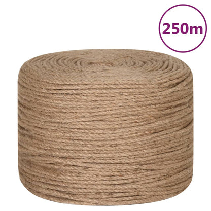 Corda in Juta Lunga 250 m Spessa 8 mm - homemem39