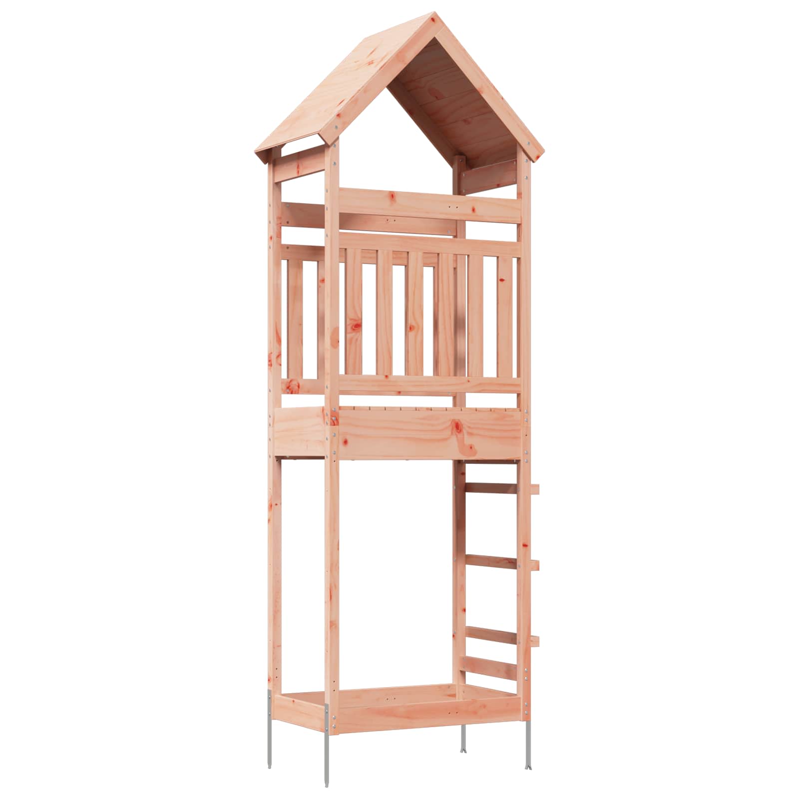 Torre da Gioco per Esterni Naturale Legno Douglas Solido | homemem39