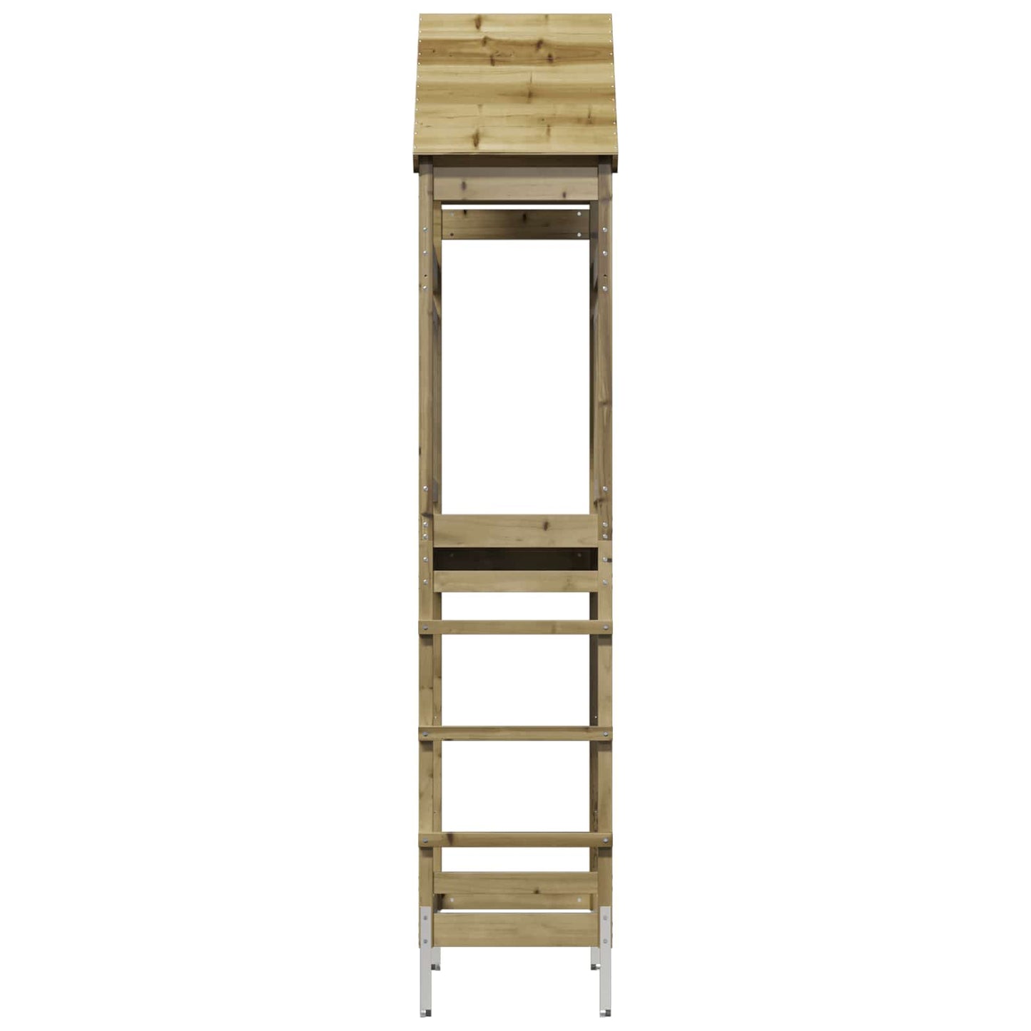 Torre da Gioco per Esterni Naturale Pino impregnato solido | homemem39