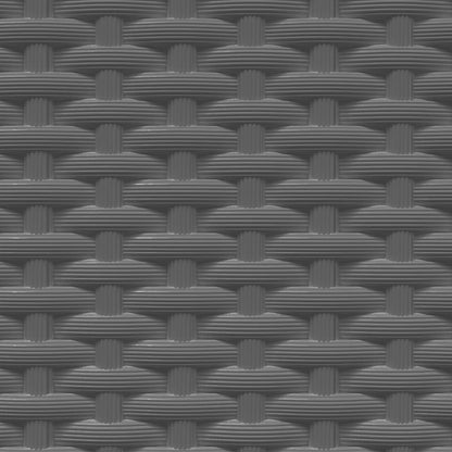 Fioriere 2 pz Nere 30x30x37 cm in Polipropilene - homemem39