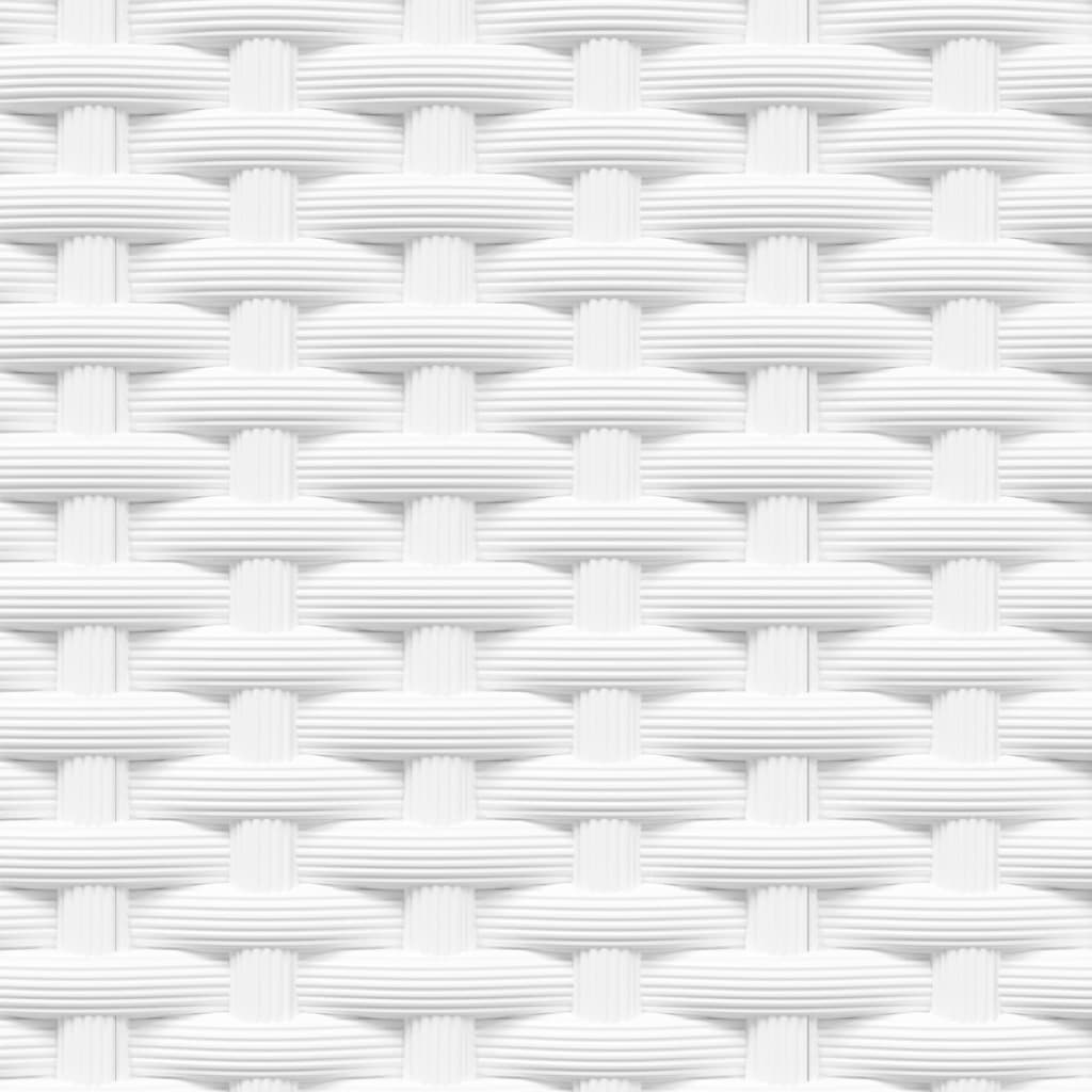 Fioriere 2 pz Bianche 30x30x37 cm in Polipropilene | homemem39
