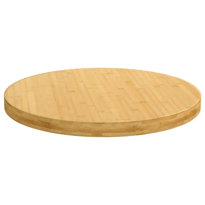 Piano del Tavolo Ø70x4 cm in Bambù | homemem39