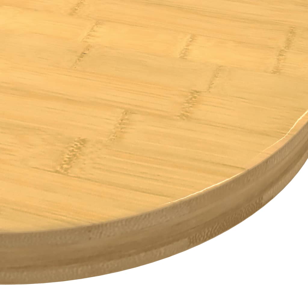 Piano del Tavolo Ø80x4 cm in Bambù | homemem39