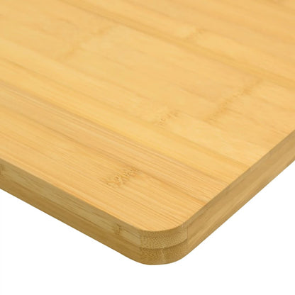 Piano del Tavolo 70x70x1,5 cm in Bambù | homemem39