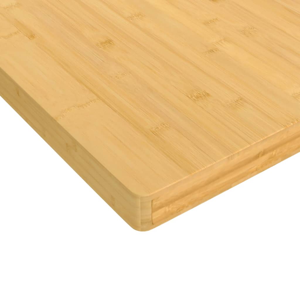 Piano del Tavolo 90x90x4 cm in Bambù | homemem39