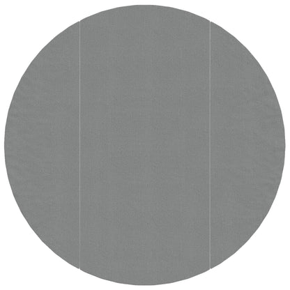 Telo Sotto Piscina Grigio Chiaro Ø306 cm Geotessile Poliestere