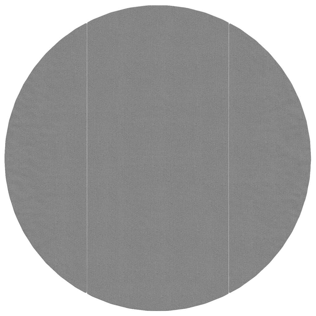 Telo Sotto Piscina grigio chiaro Ø306 cm Geotessile Poliestere