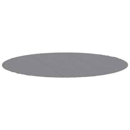 Telo Sotto Piscina Grigio Chiaro Ø396 cm Geotessile Poliestere | homemem39