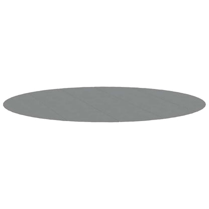 Telo Sotto Piscina Grigio Chiaro Ø550 cm Geotessile Poliestere | homemem39