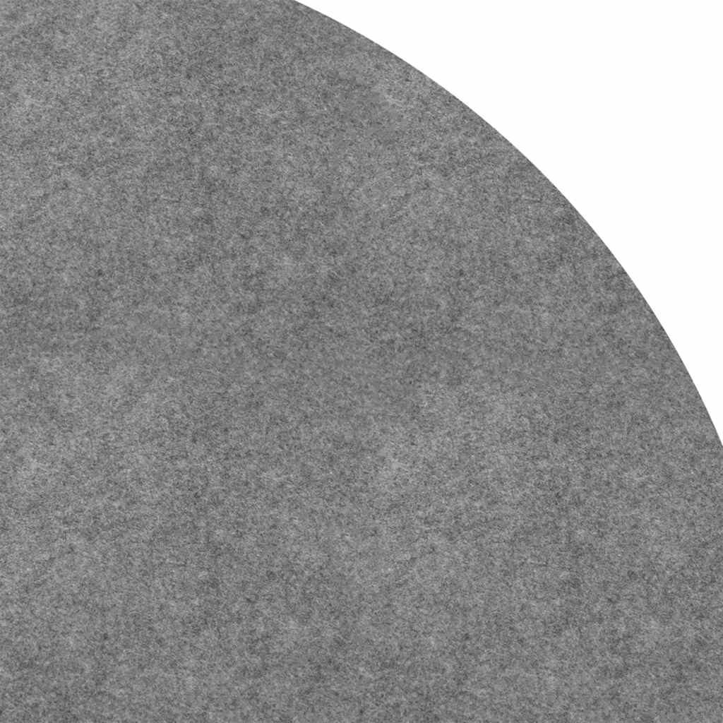 Telo Sotto Piscina Grigio Chiaro Ø306 cm Geotessile Poliestere - homemem39