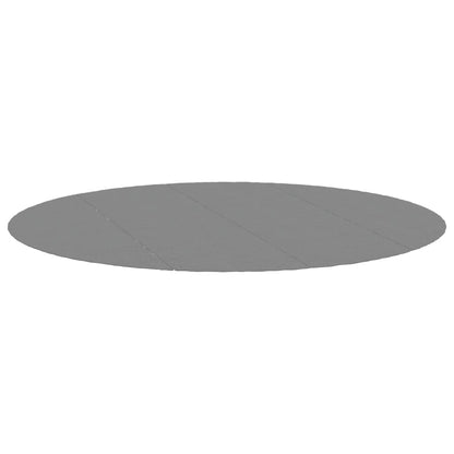 Telo Sotto Piscina Grigio Chiaro Ø428 cm Geotessile Poliestere