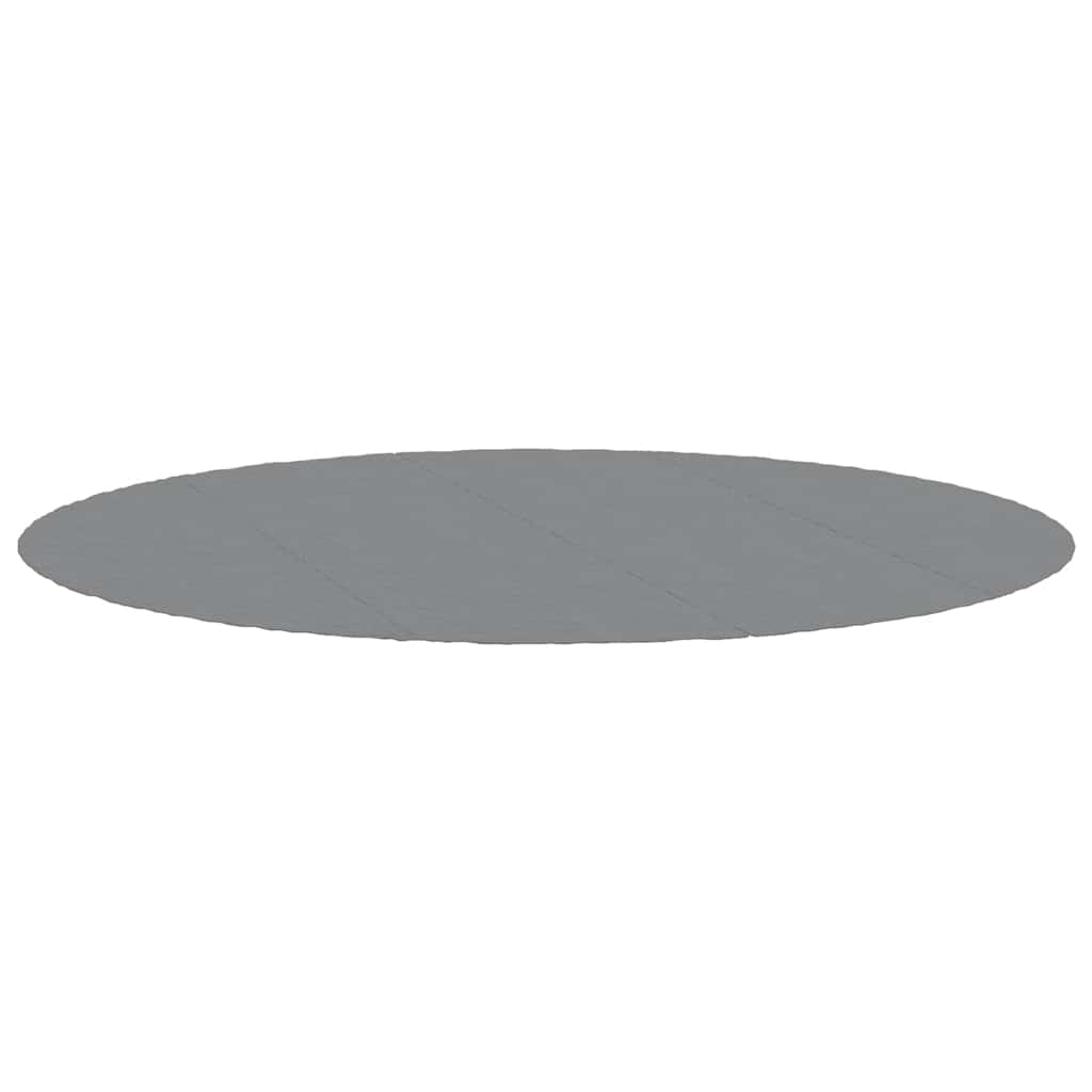 Telo Sotto Piscina Grigio Chiaro Ø500 cm Geotessile Poliestere | homemem39