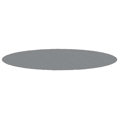 Telo Sotto Piscina Grigio Chiaro Ø500 cm Geotessile Poliestere | homemem39