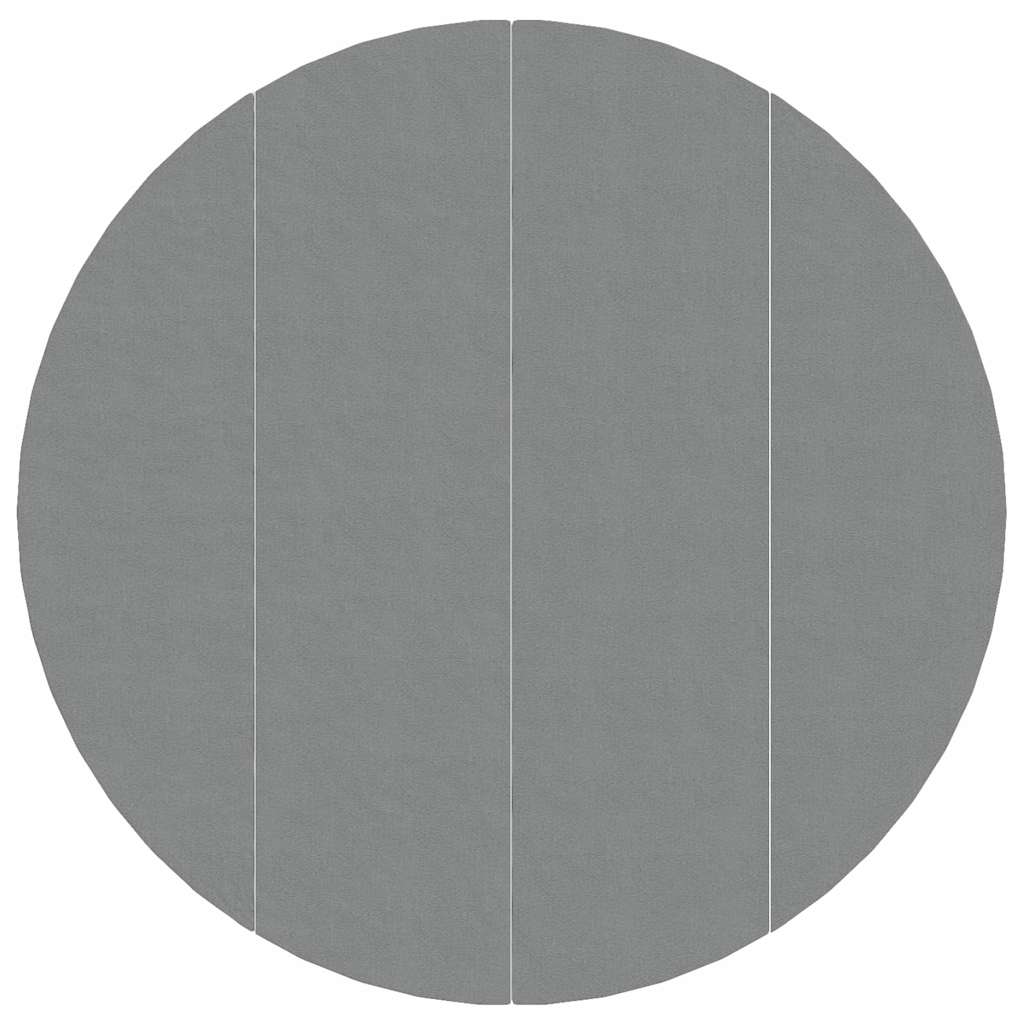 Telo Sotto Piscina Grigio Chiaro Ø500 cm Geotessile Poliestere | homemem39