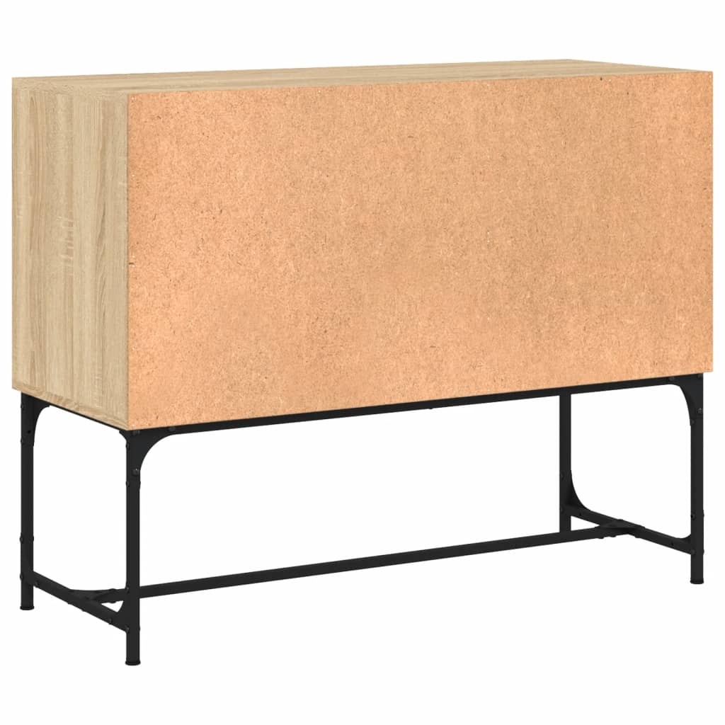 Credenza Rovere Sonoma 100x40x79,5 cm in Legno Multistrato - homemem39