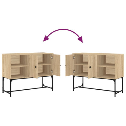 Credenza Rovere Sonoma 100x40x79,5 cm in Legno Multistrato