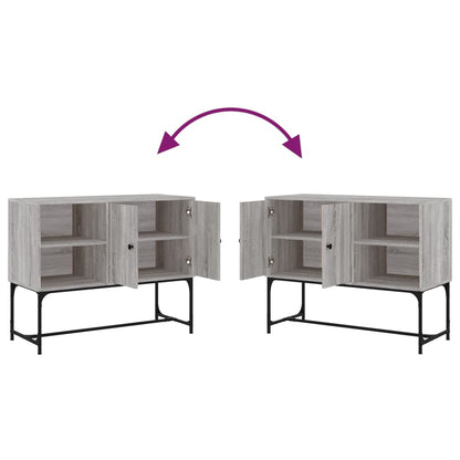 Credenza Grigio Sonoma 100x40x79,5 cm in Legno Multistrato - homemem39