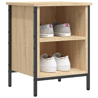 Scarpiera Rovere Sonoma 38x35x50 cm in Legno Multistrato - homemem39
