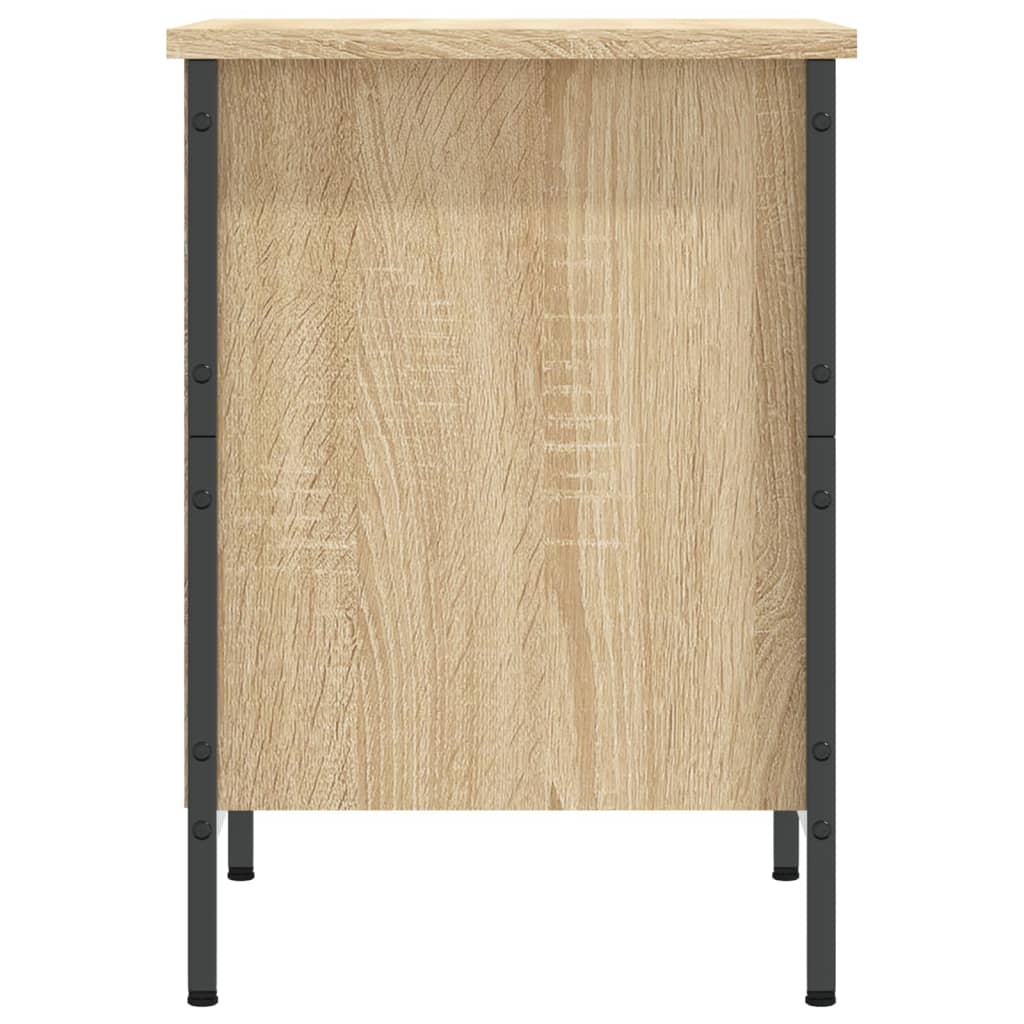 Scarpiera Rovere Sonoma 38x35x50 cm in Legno Multistrato - homemem39