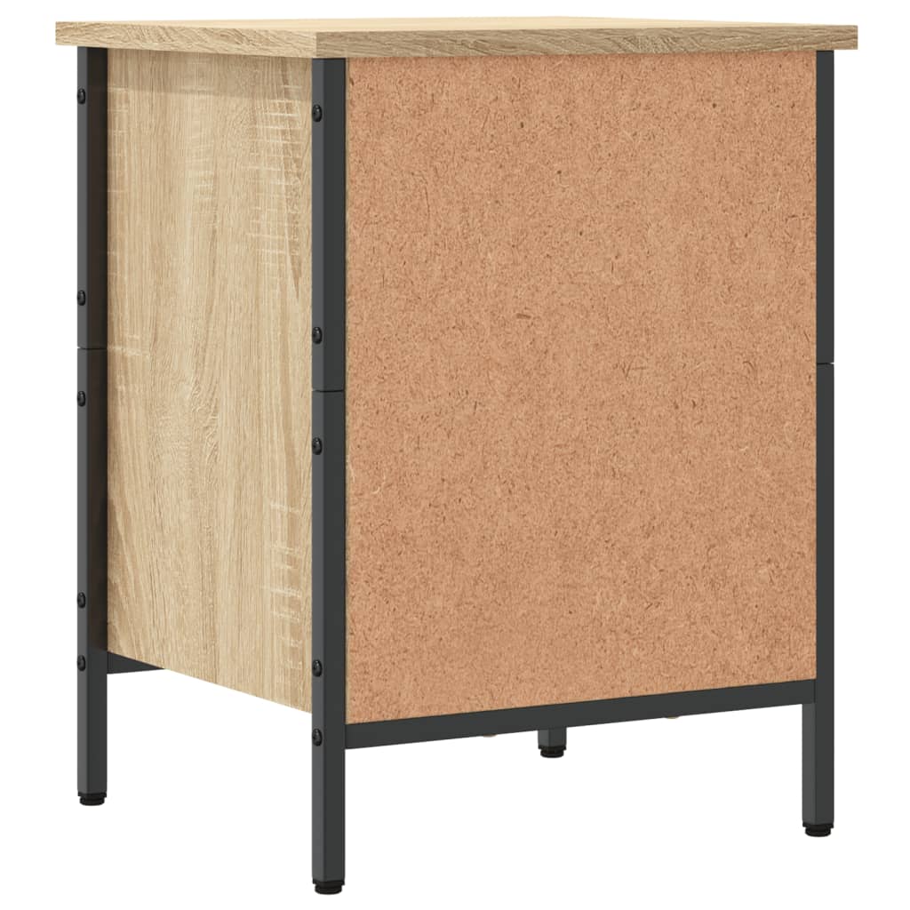 Scarpiera Rovere Sonoma 38x35x50 cm in Legno Multistrato - homemem39
