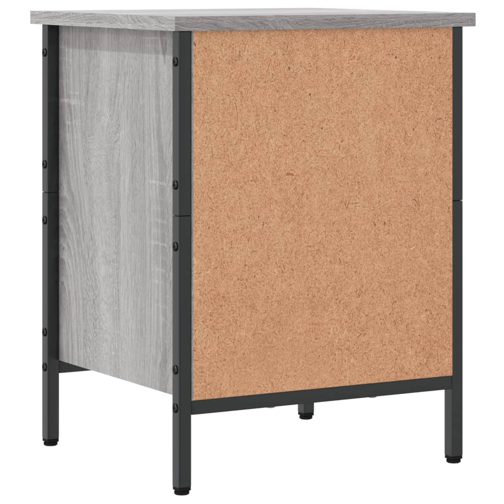 Scarpiera Grigio Sonoma 38x35x50 cm in Legno Multistrato - homemem39