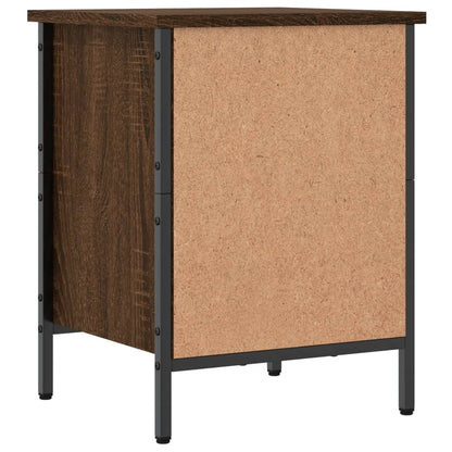 Scarpiera Rovere Marrone 38x35x50 cm in Legno Multistrato - homemem39