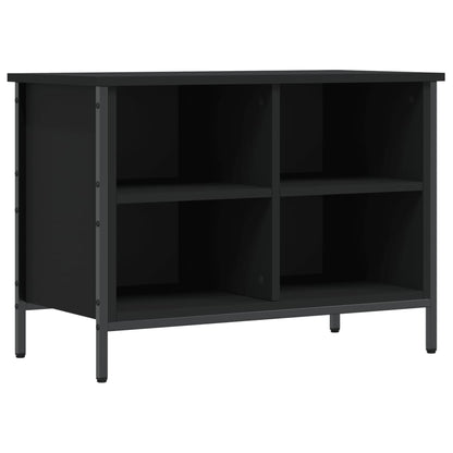 Scarpiera Nera 69x35x50 cm in Legno Multistrato - homemem39