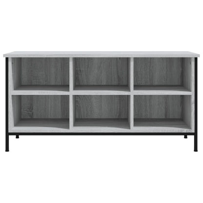 Scarpiera Grigio Sonoma 100x35x50 cm in Legno Multistrato - homemem39