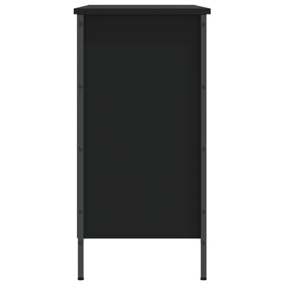 Scarpiera Nera 100x35x70 cm in Legno Multistrato - homemem39