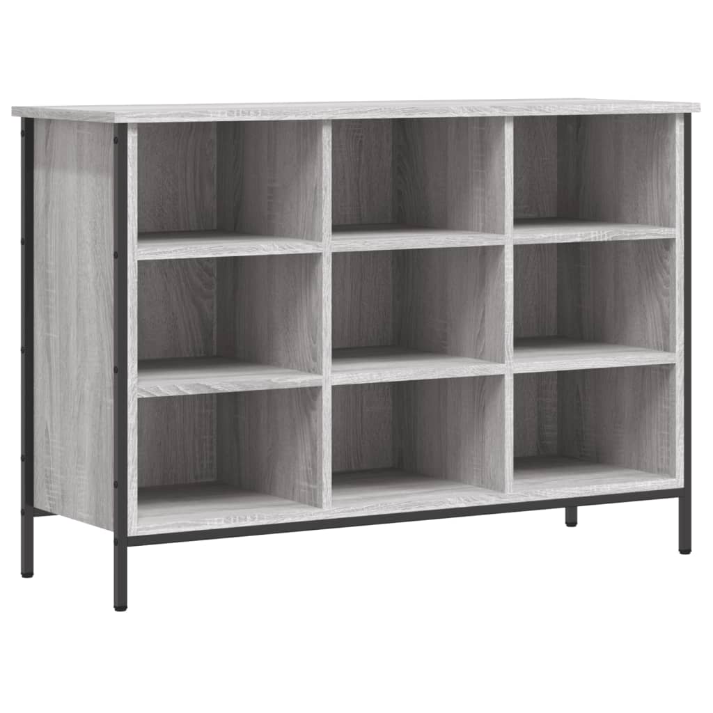 Scarpiera Grigio Sonoma 100x35x70 cm in Legno Multistrato - homemem39