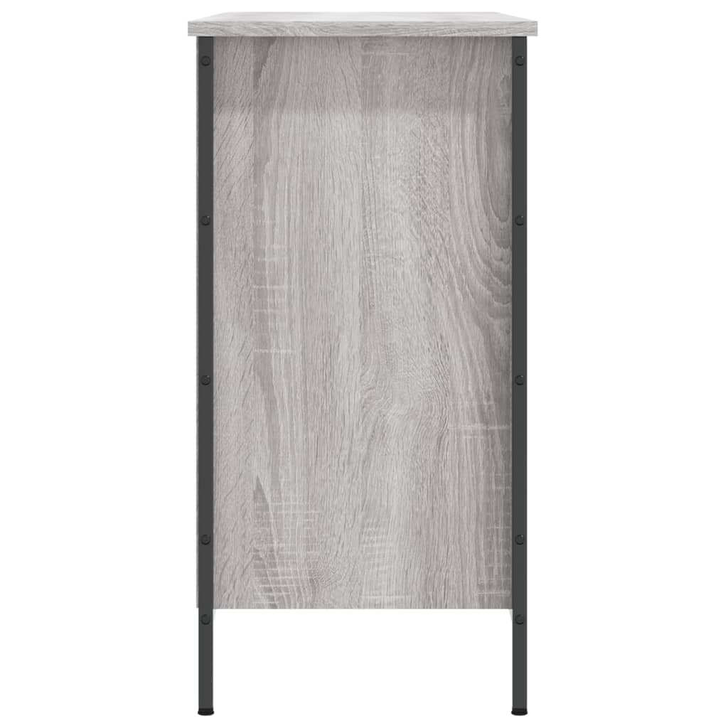 Scarpiera Grigio Sonoma 100x35x70 cm in Legno Multistrato - homemem39
