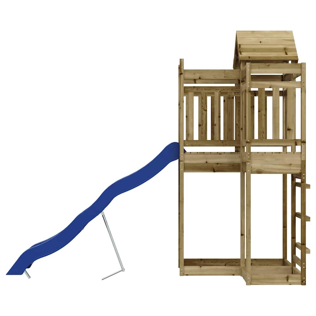 Set da Gioco da Esterno in Legno di Pino Impregnato | homemem39