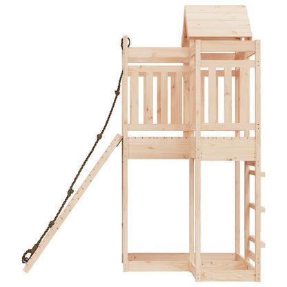 Casetta con Arrampicata in Legno Massello di Pino | homemem39